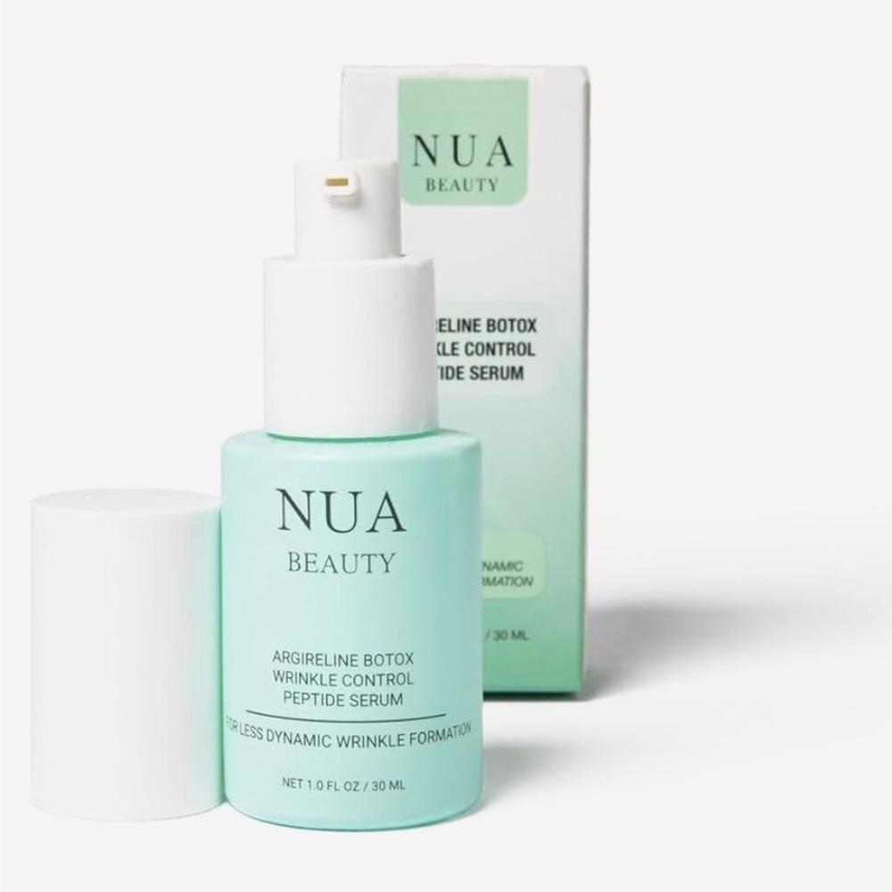 NIB NUA Beauty Argireline Botox Wrinkle Control Peptide Serum